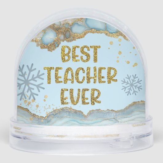 I Teach Therefore I Sparkle Best Teacher Ever Sneeuwbol (Achterkant)