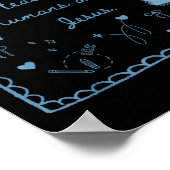 I Teach Tiny Humans About Jesus Christian Teacher  Poster (Hoek)