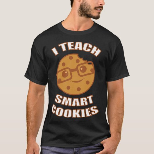 I Teaching Smart Biscuits  English Teacher T-shirt (Voorkant)