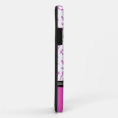 i Telefoon 5 Roze Damask Aangepaste naam Case-Mate iPhone Case (Achterkant/rechts)