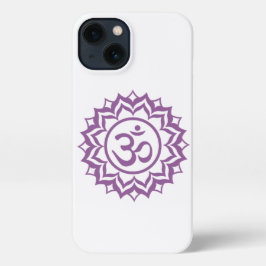 I Telefoon Case Violet Crown Chakra iPhone 13 Hoesje