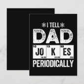 I Tell Dad Jokes Periodically Save The Date (Voorkant / Achterkant)