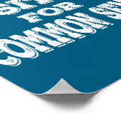 I Tested Sitive For Common Sense Funny Quote Sayin Poster (Hoek)