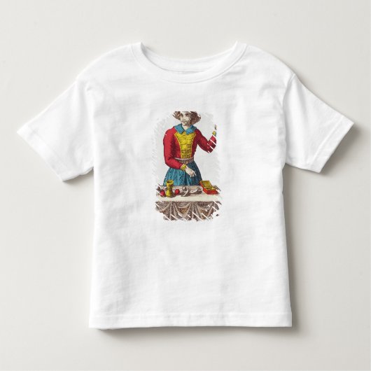 I The Magicia, zeven tarotkaarten Kinder Shirts (Voorkant)