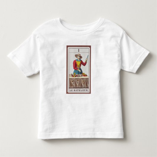 I The Magicia, zeven tarotkaarten Kinder Shirts (Voorkant)