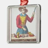 I The Magicia, zeven tarotkaarten Metalen Ornament (Links)