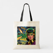 “I think I left the iron on.” Tote Bag (Achterkant)
