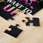 I Throw Like A Girl Legpuzzel (Zijkant)