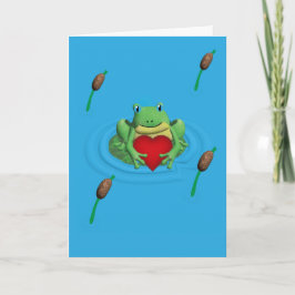 I Toad-Ally Adore You Valentine’s Day Kaart