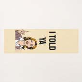I Told Ya Yoga Mat (Achterkant (horizontaal))