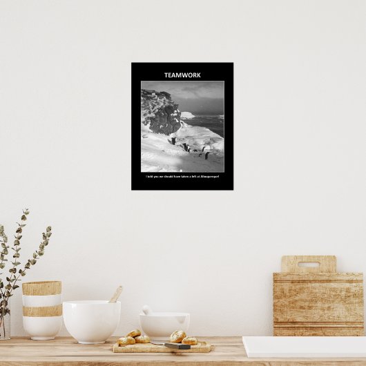 i-told-you-We-should-take-a-left Poster (Keuken)