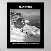 i-told-you-We-should-take-a-left Poster (Voorkant)