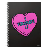 I Tolerate U Notitieboek (Voorkant)