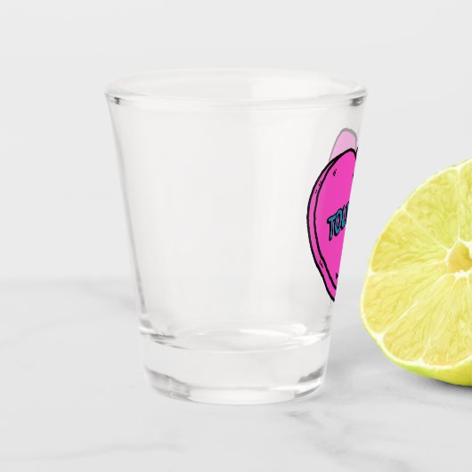 I Tolerate U Shot Glas (Links)