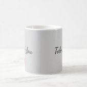 I Tolerate You Mug – Funny Valentine's Day Gift Magische Mok (Center)