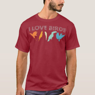 I Tortelduifjes Parrot Cockatiel Oerwoud Tropisch T-shirt