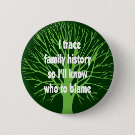 I Trace Family History Ronde Button 5,7 Cm