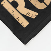 I Traded My Rifle For Roosters Veteran Chicken Far Fleece Deken (Hoek)