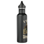 I Train Superhelds Personal Trainer Fitness Coach Waterfles (Links)