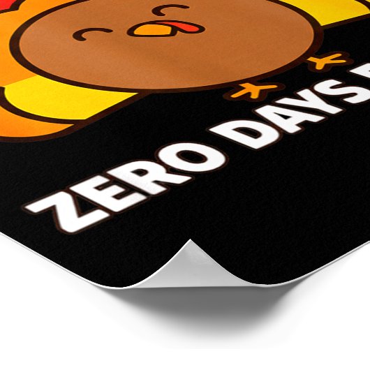 I Trained Zero Days For This Funny Thanksgiving Tu Poster (Hoek)