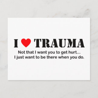 I Trauma Briefkaart