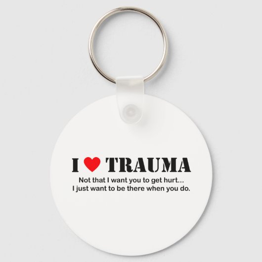 I Trauma Sleutelhanger (Voorkant)