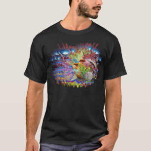 'I Travel The Universe', een intergalactische para T-shirt