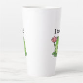 "I Tried" Froggy Effort Design Latte Mok (Voorkant)