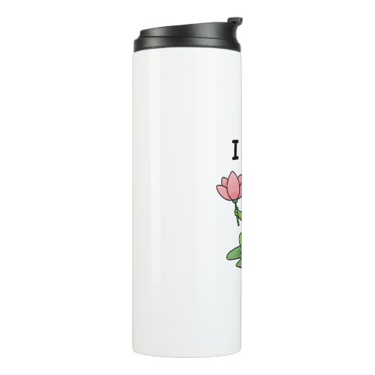 "I Tried" Froggy Effort Design Thermosbeker (Gedraaid links)