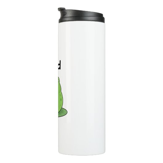 "I Tried" Froggy Effort Design Thermosbeker (Geroteerd rechts)