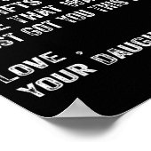 I Tried To Find The Funny Father Fathers Day Mens Poster (Hoek)