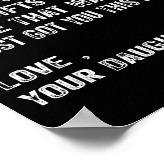 I Tried To Find The Funny Father Fathers Day Mens Poster (Hoek)