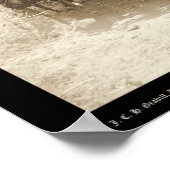 I Troop 8th Cavalry near Fort Meade SD 1889 Poster (Hoek)