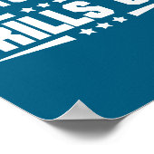 I Turn Grills On Funny Outdoor Cooking Quote  Poster (Hoek)