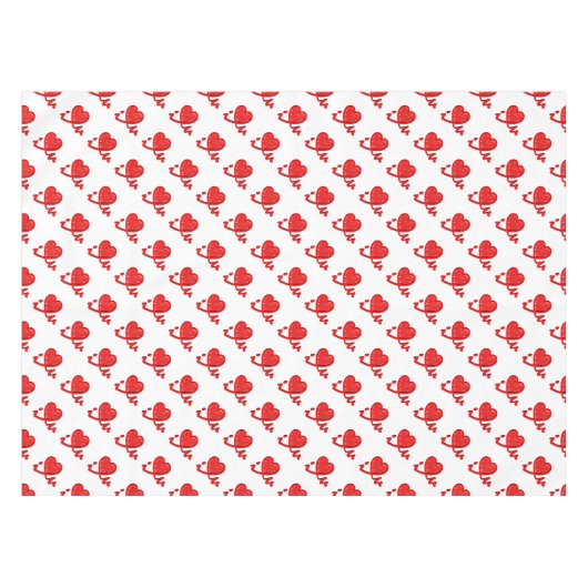 i u (hart u) tafelkleed (Voorkant (Horizontaal))