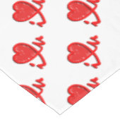 i u (hart u) tafelkleed (Gekanteld)