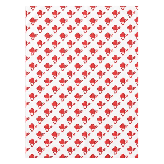 i u (hart u) tafelkleed (Voorkant)