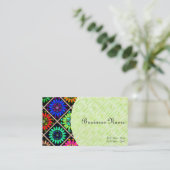 I/U-plukkleur/Radiant Flowers, eigenaar of werknem Visitekaartje (Staand voorkant)