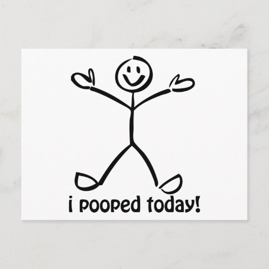 I Uitgeput vandaag Briefkaart (Voorkant)