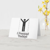 I uitgeput vandaag kaart (Gele Bloem)