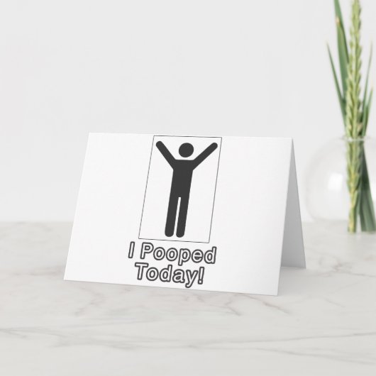 I uitgeput vandaag kaart (Voorkant)