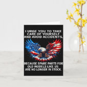 I Urge You To Take Care Of Yourself And Avoid Acci Kaart (Gele Bloem)