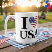 "I ❤️ USA" KOFFIEMOK