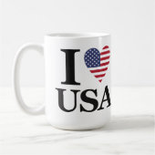 "I ❤️ USA" KOFFIEMOK (Links)