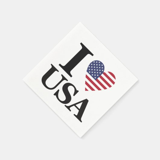 "I ❤️ USA" SERVET (Hoek)