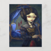 "I Vampiri:  Bellissimo Letto"-Briefkaart Briefkaart (Voorkant)