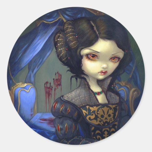 "I Vampiri: Bellissimo Letto" Sticker (Voorkant)