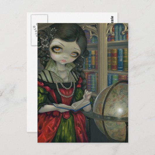 "I Vampiri: Briefkaart La Libreria (Voorkant / Achterkant)