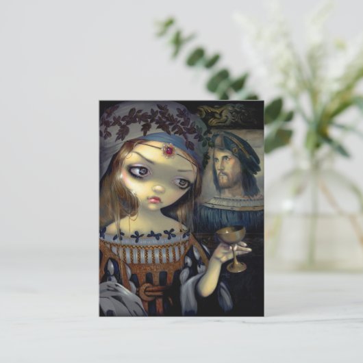 "I Vampiri: Briefkaart Lucrezia Borgia" (Staand voorkant)