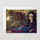 "I Vampiri:  I Lupi" Briefkaart (Voorkant / Achterkant)